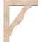 Ekena Millwork Funston Block Smooth Bracket w/ Offset Brace, Douglas Fir, 7 1/2"W x 36"D x 44"H BKT0806X36X44FST05SDF - alternate 2
